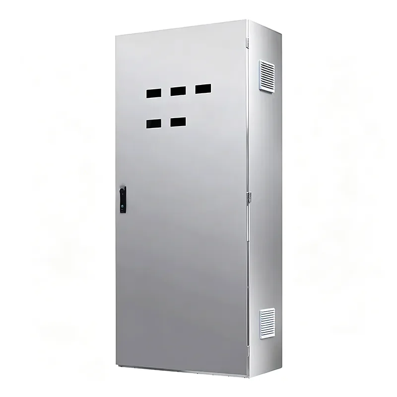 Clôture extérieure d'armoire d'alimentation anti-corrosion