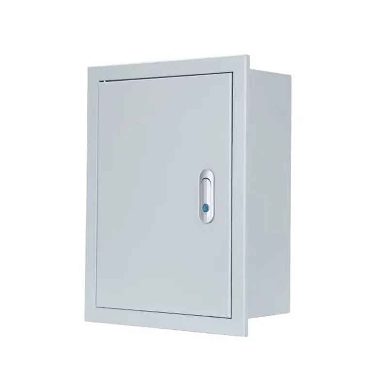 Boîtier de boîte de distribution électrique encastré