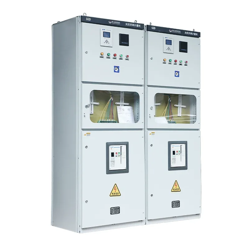 Armoire photovoltaïque connectée au réseau
