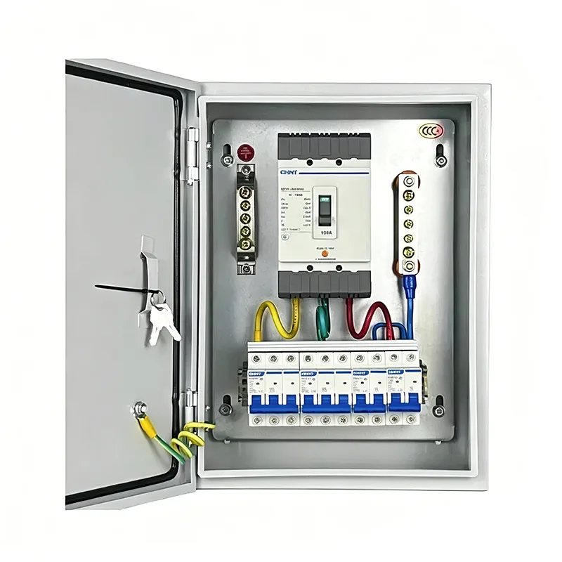 Petit ensemble complet de boîtes de distribution d'énergie