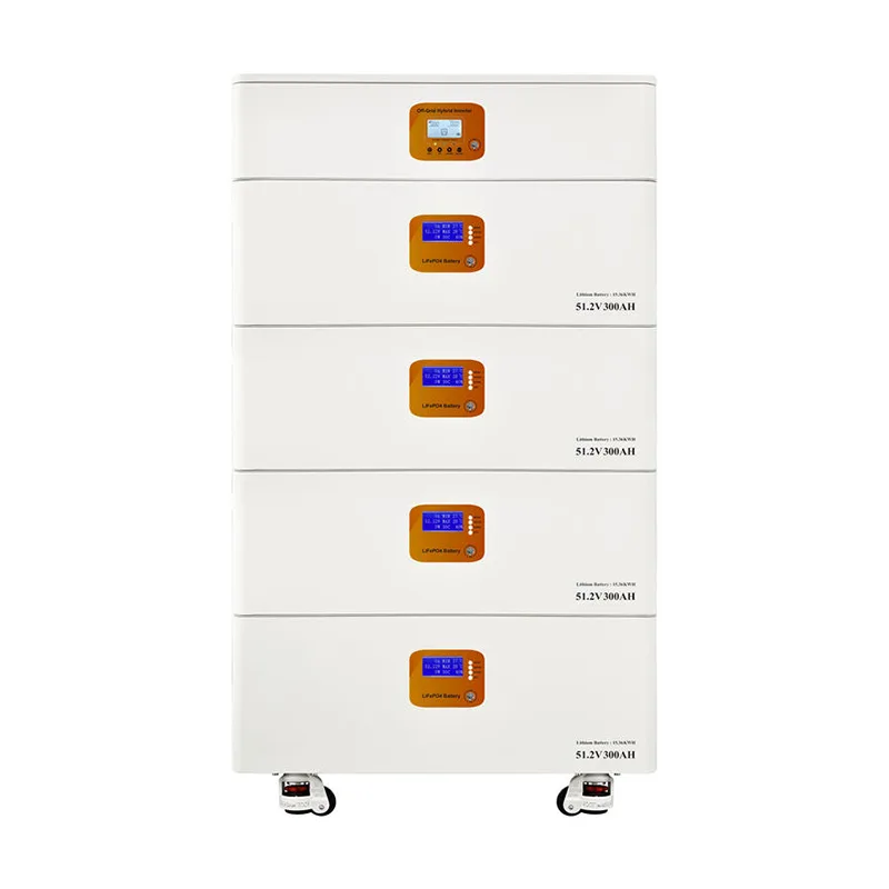 Batterie de stockage d'énergie solaire au lithium empilée de 60 kW
